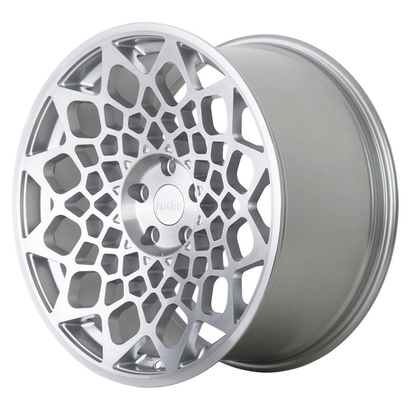Radi8 R8B12 Matt Silver Machined Face - 19x10 | 5x112 | +42 | 66.6mm
