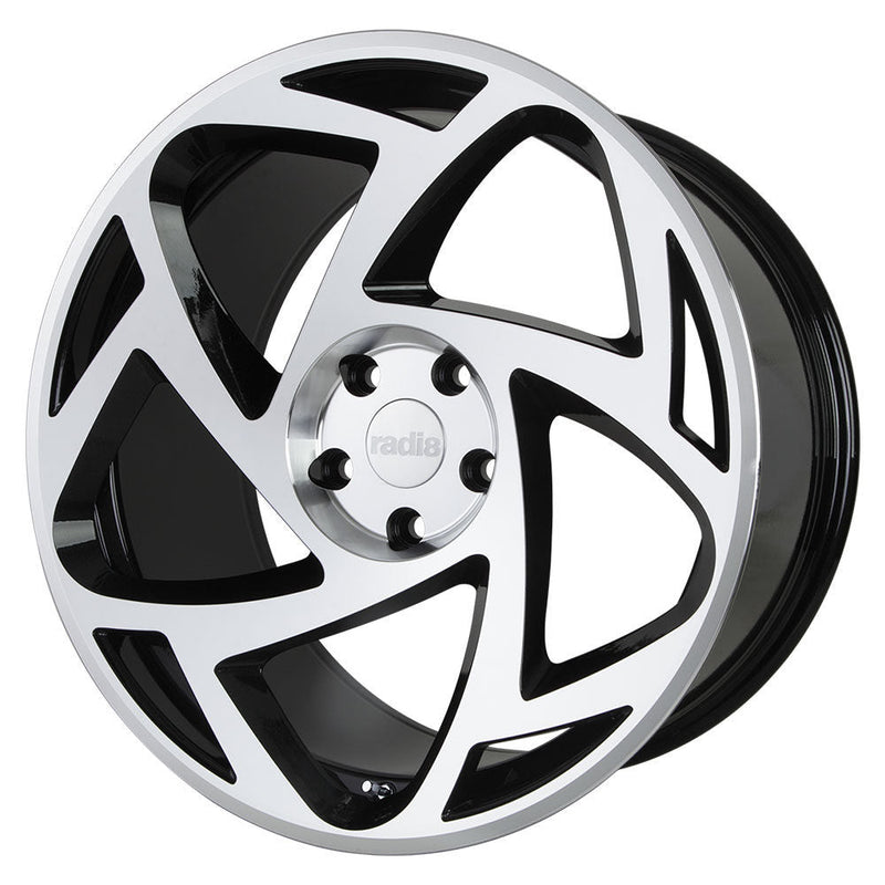 Radi8-R8S5-Gloss-Black-Machined-Face-Black-20x10-66.6-wheels-rims-felger-FelgGiganten