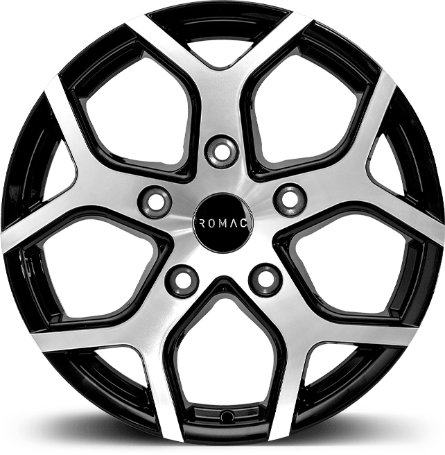 Romac Cobra Black/Polish - 16x6.5 | 5x160 | +50 | 65.1mm