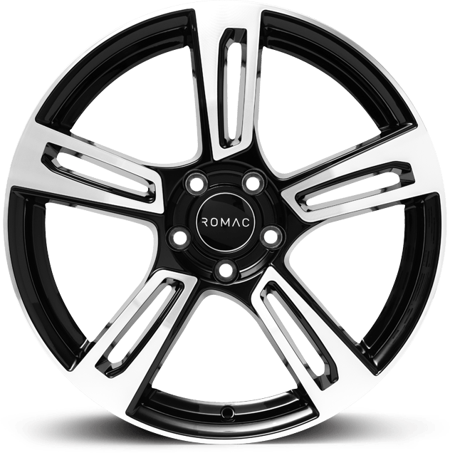 Romac Edge Black/Polish - 18x8 | 5x114.3 | +42 | 73.1mm
