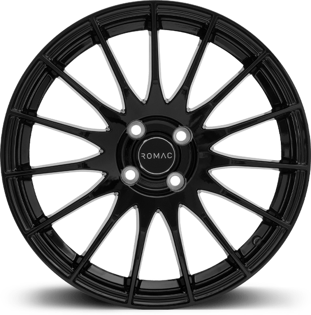 Romac Pulse Gloss Black - 18x8 | 5x100 | +35 | 73.1mm