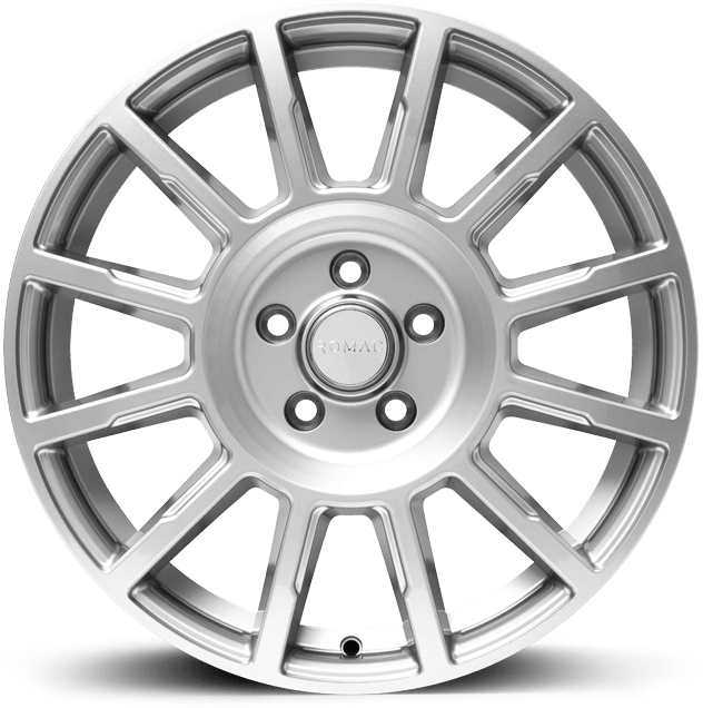 Romac Stealth Silver - 16x6.5 | 6x120 | +50 | 74.6mm