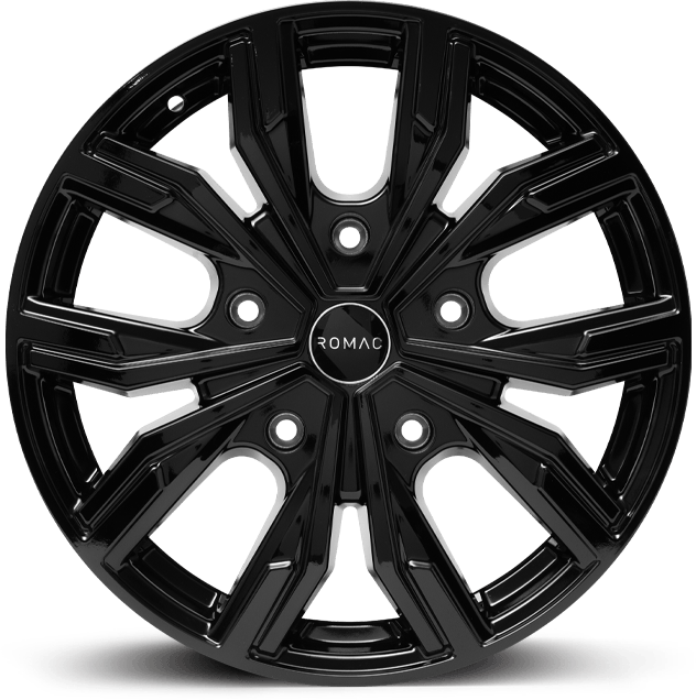 Romac Torque Gloss Black - 18x7.5 | 5x160 | +54 | 65.1mm