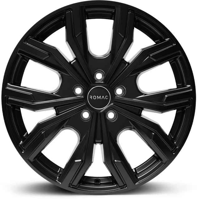 Romac Torque Satin Black - 16x6.5 | 5x112 | +50 | 66.6mm