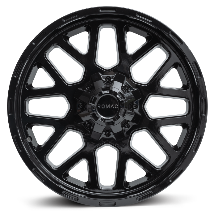 Romac Utah Gloss Black - 20x9 | 6x139.7 | +12 | 93.1mm