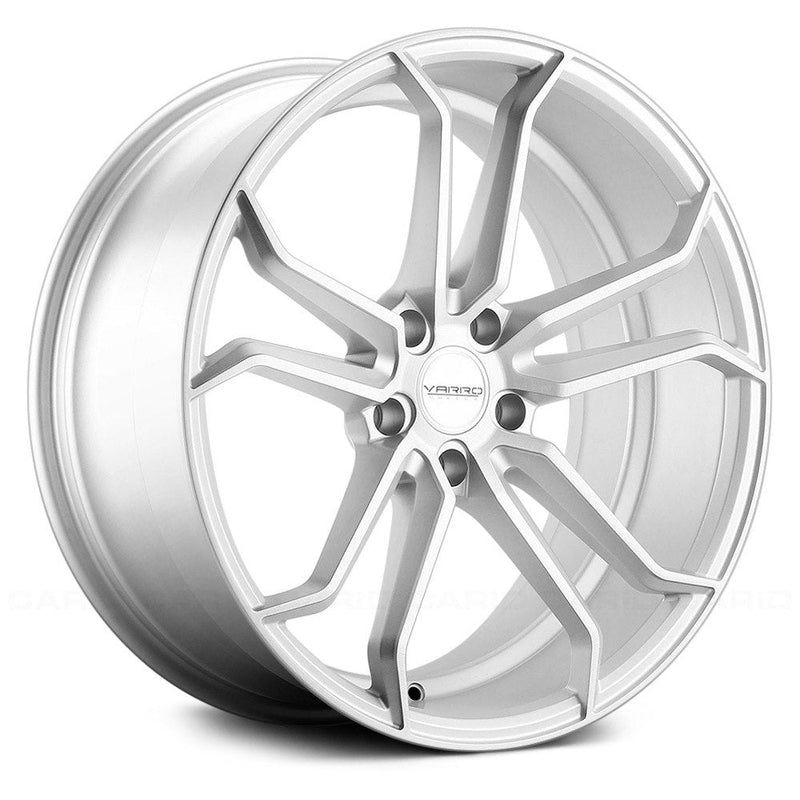 Varro-VD02-Matte-Silver-Brushed-Face-Silver-22x11-66.6-wheels-rims-felger-FelgGiganten
