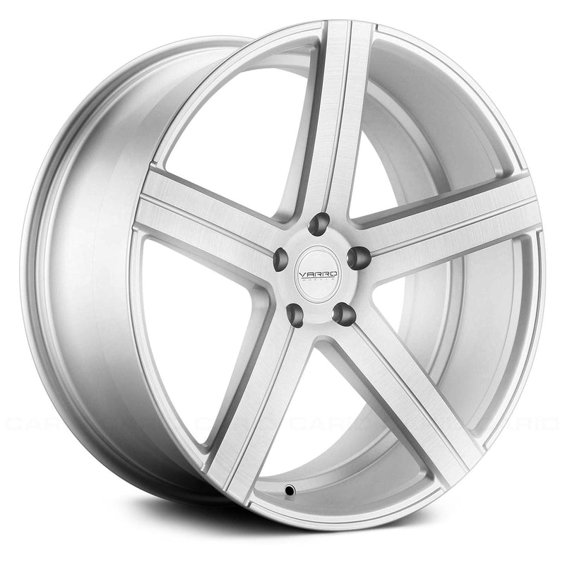 Varro-VD05-Matte-Silver-Brushed-Face-Silver-22x10.5-66.6-wheels-rims-felger-FelgGiganten