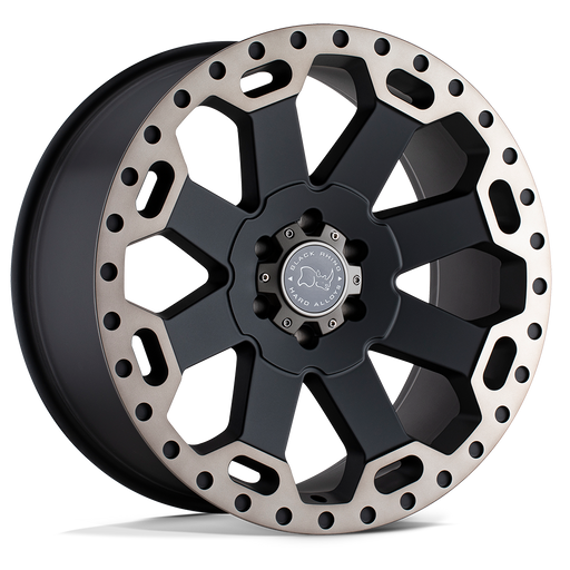 Felger-Black-Rhino-BR-WARLORD-Matte-Black-W/-Machined-Dark-Tint-17x10-6x139.7-et12-112.1